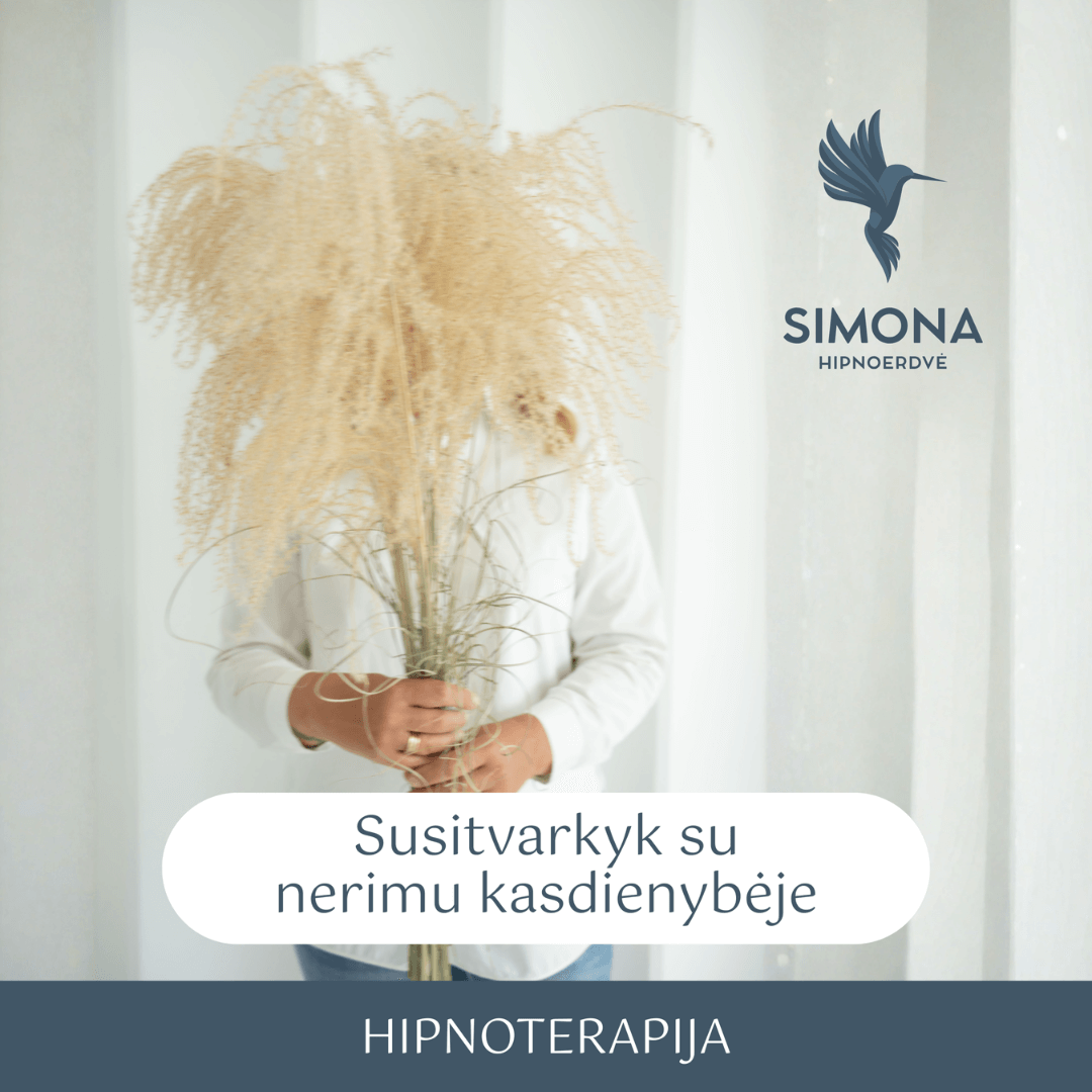 Susitvarkyk su nerimu kasdienybėje